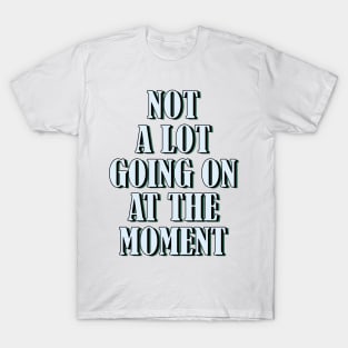 Not a lot going on at the moment T-Shirt